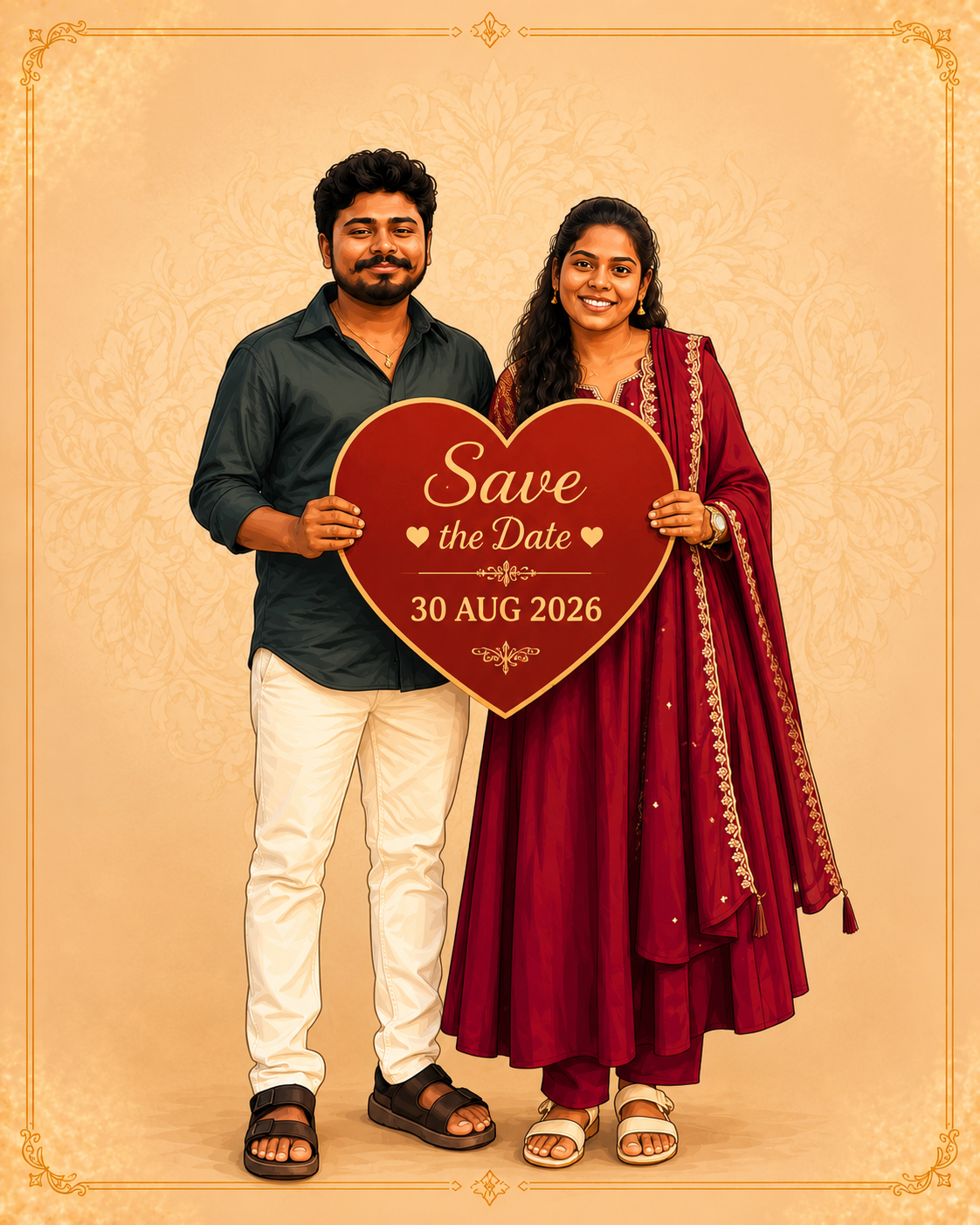 Tharun and Poongodi - Save the Date